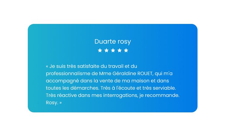 Avis Géraldine Rouet